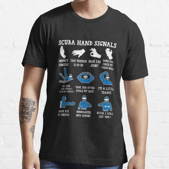 Discover Funny Scuba Hand Signals Scuba Diving Dive