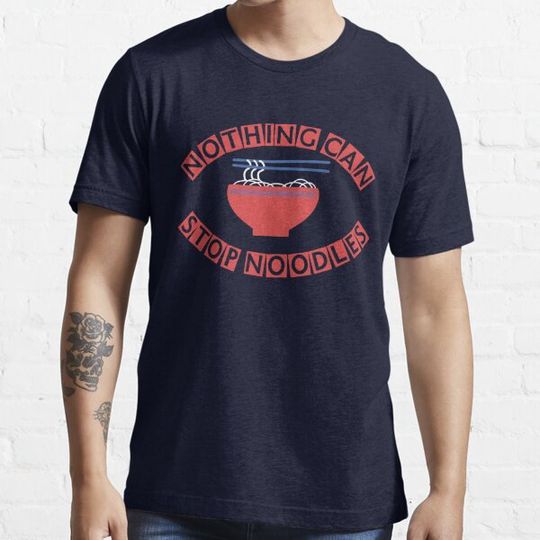 Discover James May: "Nothing Can Stop Noodles" Japanese Tour Shirt