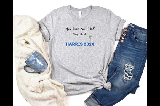 Discover How Hard Can It Be? Boys Do It. Coconut Tree  T Shirt
