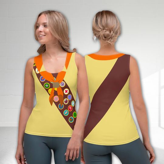 Discover The Wilderness Scout Running 3D Tank Top
