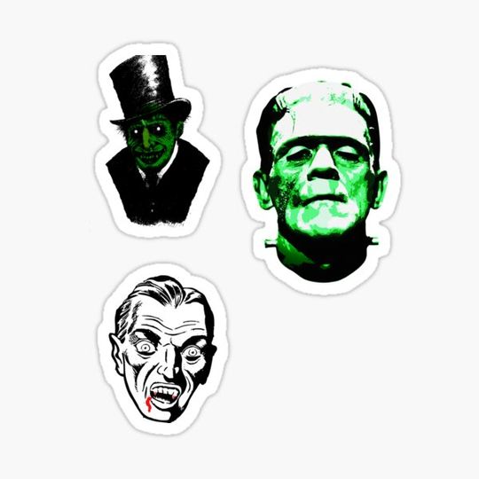 Discover Classic Monster Sticker Pack
