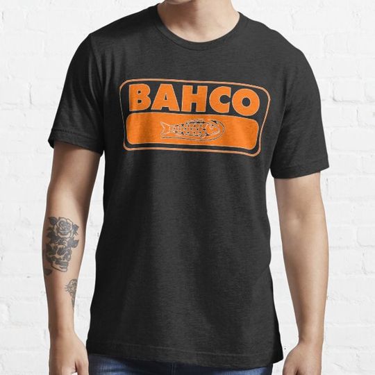 Discover Bahco Tools Orange Fish Logo design Classic