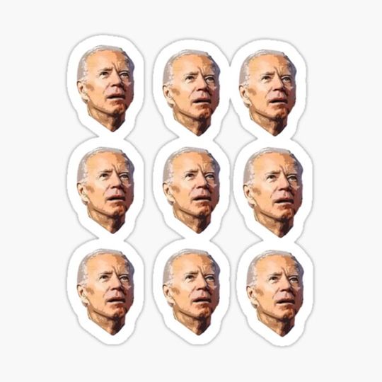 Discover Joe Biden Head Stickerpack