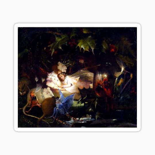 Discover The Fairy Bower - John Anster Fitzgerald