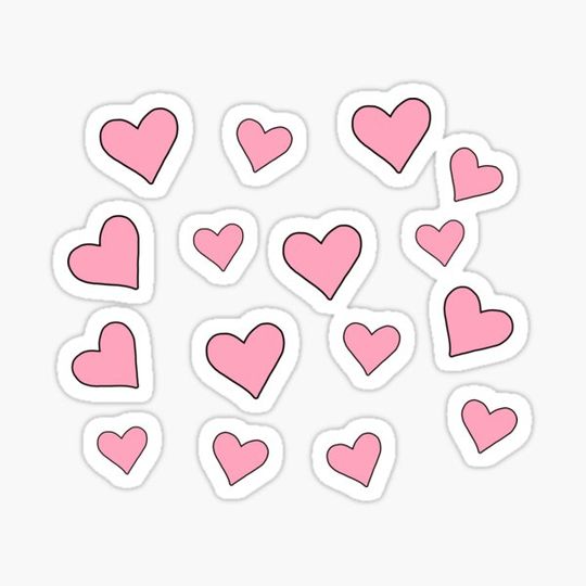 Discover Cute Pink Hearts