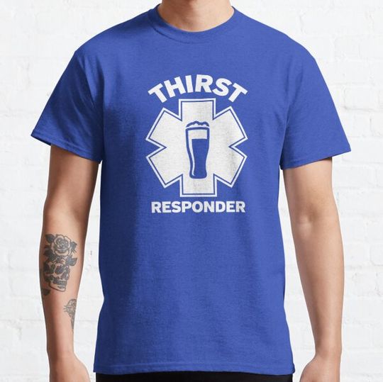 Discover Thirst Responder Funny Design for Bar Tenders