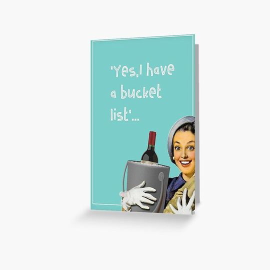 Discover 'A bucket list?'