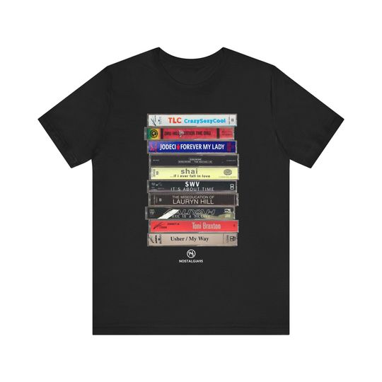 Discover 90s R&B Cassette Tape Tee (Unisex)