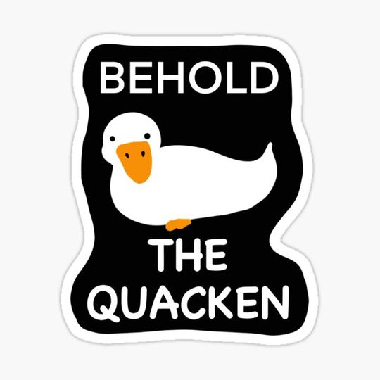 Discover Behold the Quacken American Pekin Duck