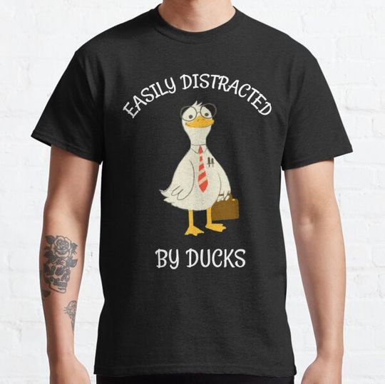 Discover Easily Distracted by Ducks Funny
