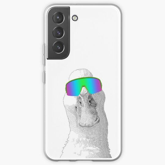 Discover Silly Duck with Sunglasses