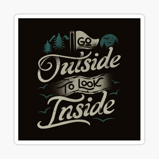 Discover Go Outside To Look Inside II by Tobe Fonseca