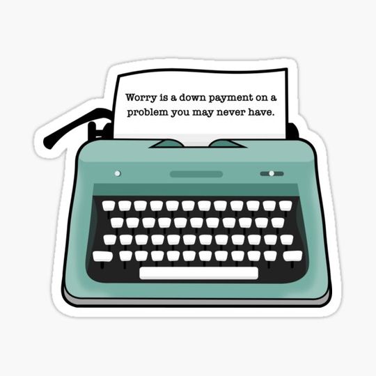 Discover Worry is a Down Payment