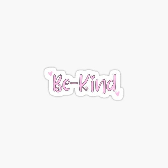 Discover Cute aesthetic be kind sticker