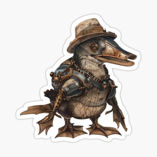 Discover Steampunk Platypus by kellyocs