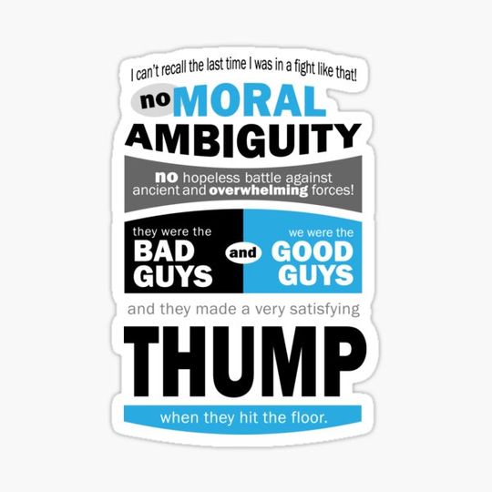 Discover No Moral Ambiguity