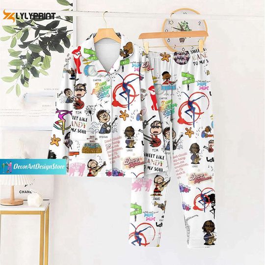 Discover Dmb Pajamas Set, Dave Matthews Pajamas, Dave Matthews Band Pyjamas