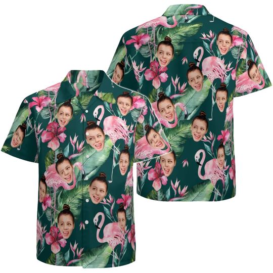 Discover Custom Hawaiian Shirt with Face, Personalized Hawaiian Shirt