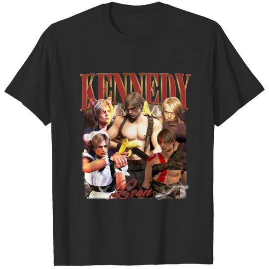 Discover Leon Kennedy Funny Vintage Shirt, Leon Kennedy Meme Resident Evil 4