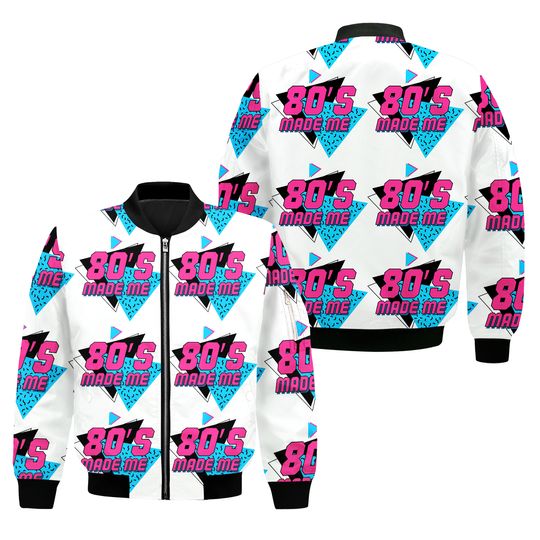 Discover 80's Bomber Jacket for Women