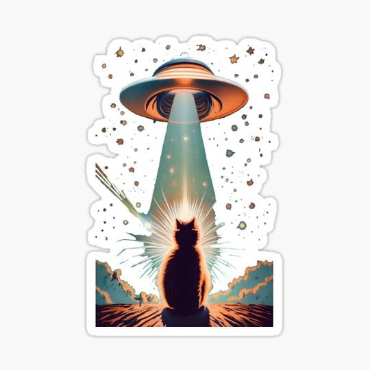 Discover UFO steals a cat