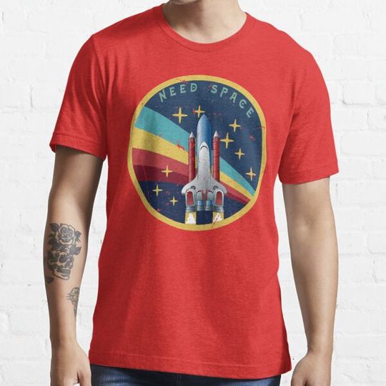 Discover I need space vintage distressed edition