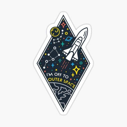 Discover I'M OFF to OUTER SPACE (color version)
