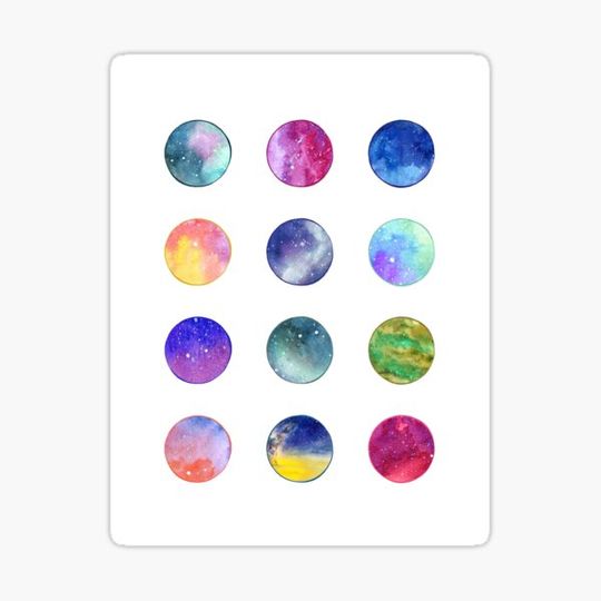 Discover Watercolor planets