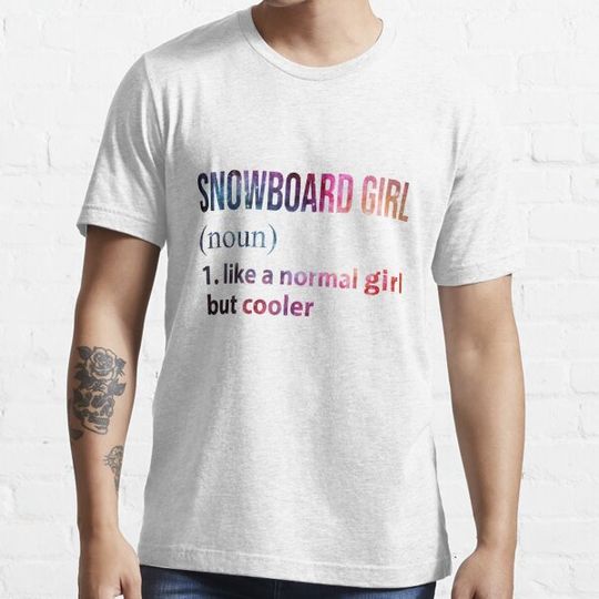 Discover Snowboard Girl like a normal Girl but cooler galaxy