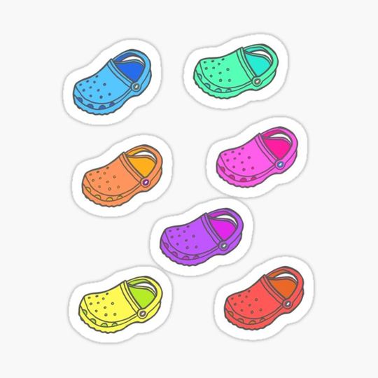 Discover Colorful Croc Shoes Pack