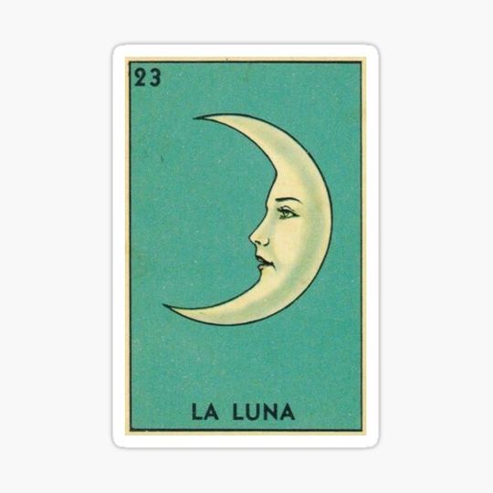 Discover la luna / the moon tarot