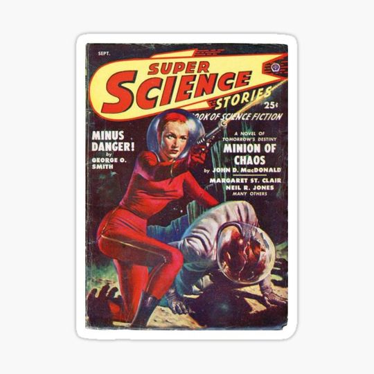Discover Super Science Sci-fi Graphics 1940s.