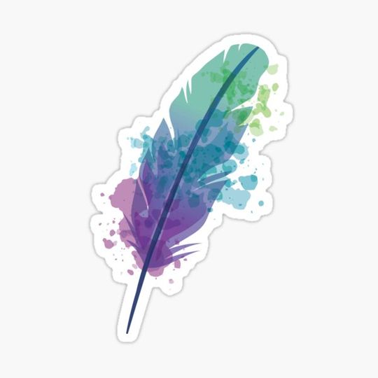 Discover Watercolor Feather