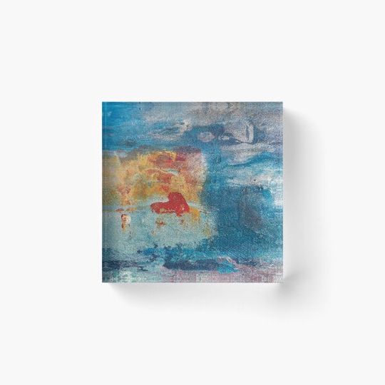 Discover Abstract art painting with heart