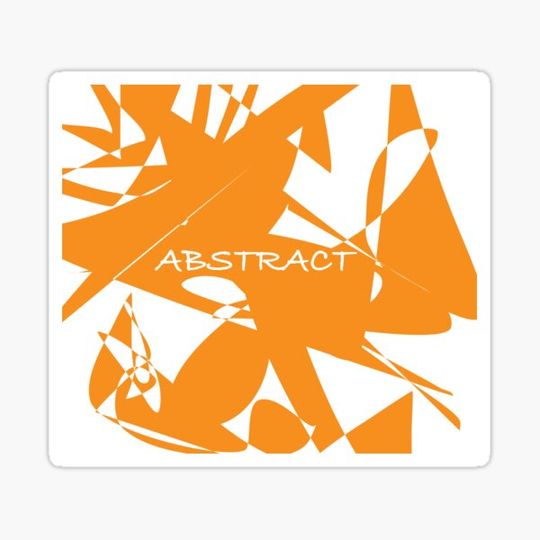 Discover ABSTRACT DESIGN ORANGE