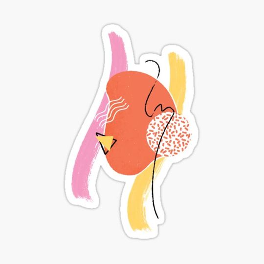 Discover Abstract martsART Sticker