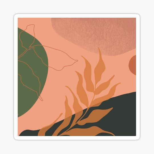 Discover Terra abstract shapes and plants III
