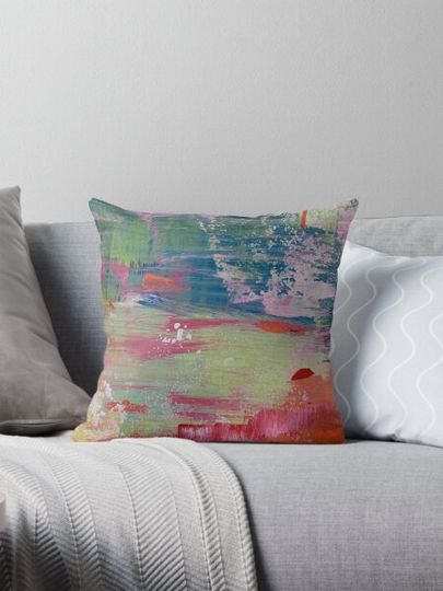 Discover Acrylic Abstract Painting -Take it Easy by Christie Olstad