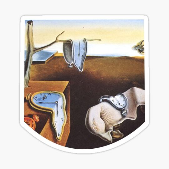 Discover The Persistence of Memory Pocket Style Rounded