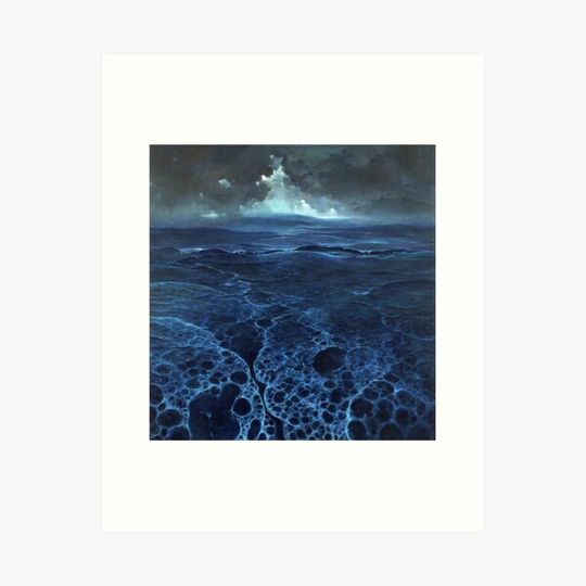 Discover Untitled (Sea) by Zdzislaw Beksinski