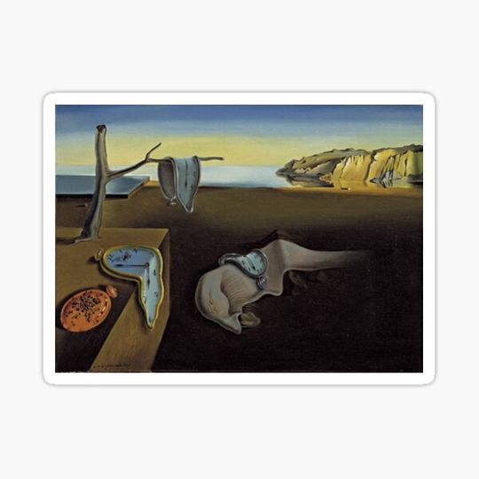 Discover Salvador Dali, The Persistence of Memory - Melting Clocks