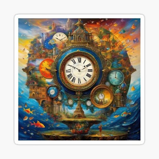 Discover Clock of Dreams - Surreal Art
