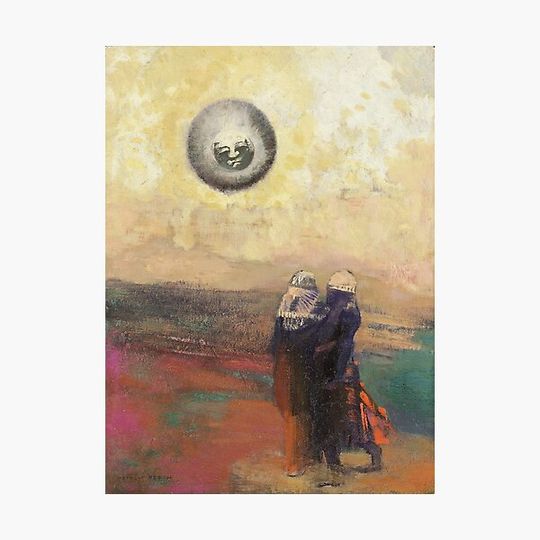 Discover HD The Black Sun,  by Odilon Redon (1900) High Definition