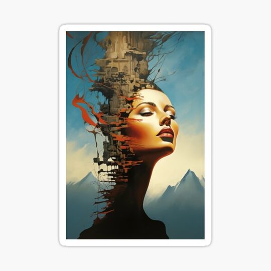 Discover Surreal Siren's Mirage: A Symphony of Abstraction