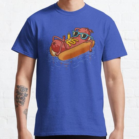 Discover Hot Dog Summer Vacation Swimming Pool