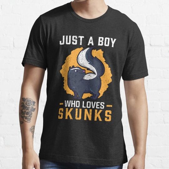 Discover Skunk Boy loves Stink Badge Skunk
