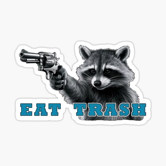 Discover Raccoon Eat Trash be Free