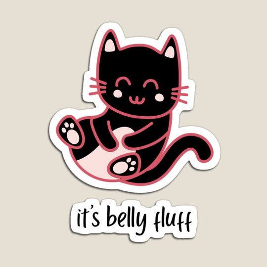 Discover Kitten Belly Fluff - Cute Fat Kitteh