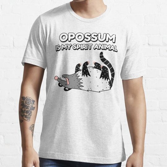 Discover Opossum Is My Spirit Animal Funny Gift for Opossum Lovers