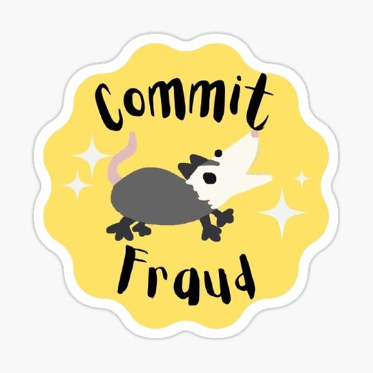 Discover Commit Fraud Opossum Yellow